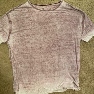 Free People Distressed Shirt